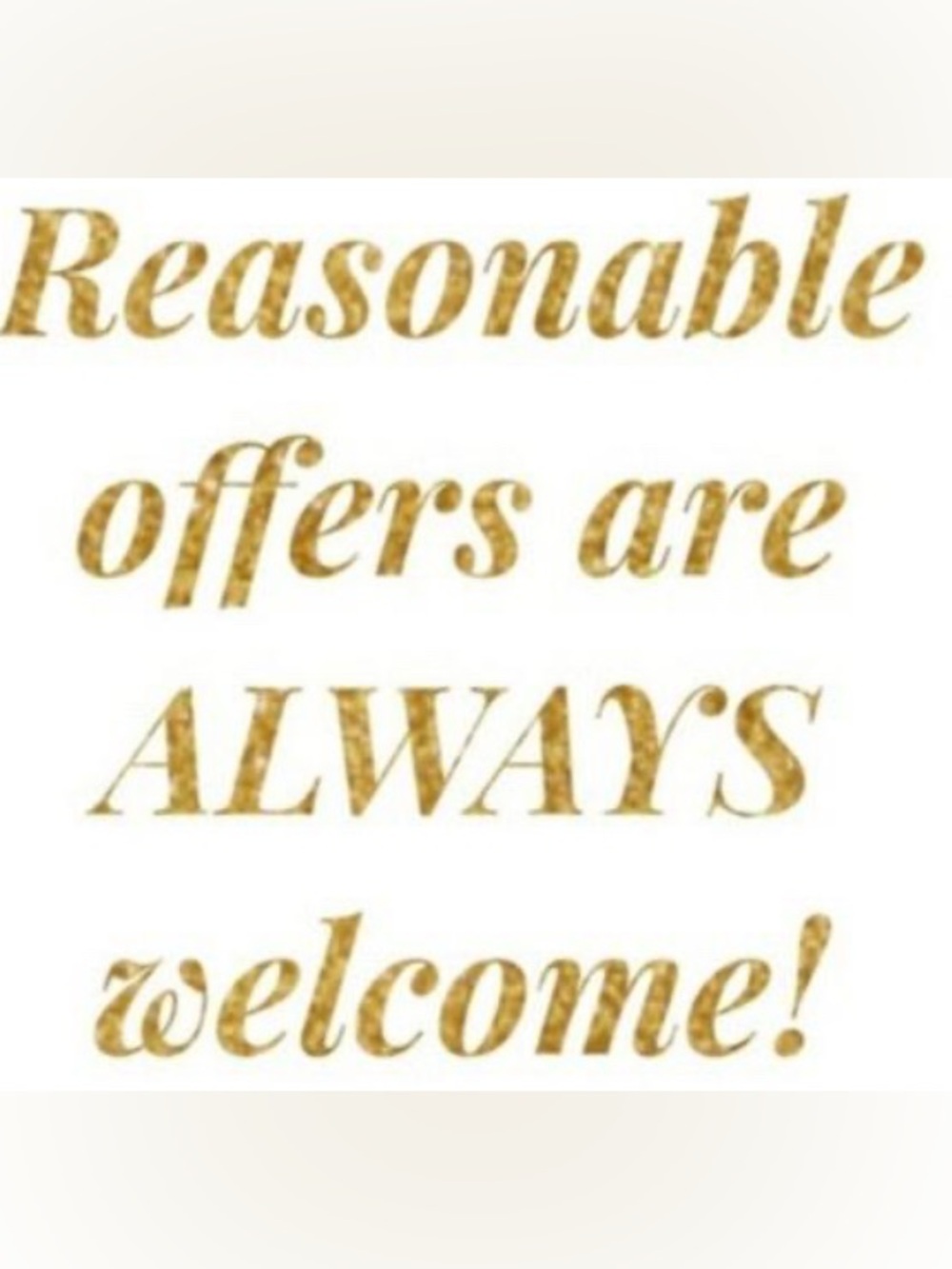 💐💐💐 REASONABLE OFFERS ARE ALWAYS WELCOME 💐💐💐
